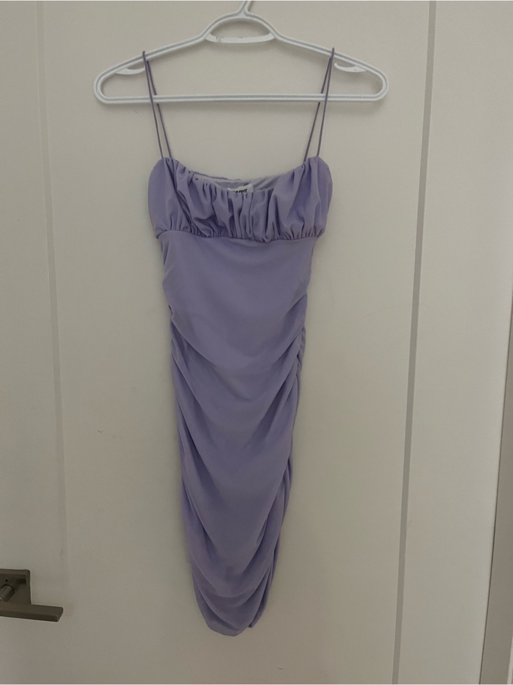Princess Polly Lilac Ruched Mini Dress